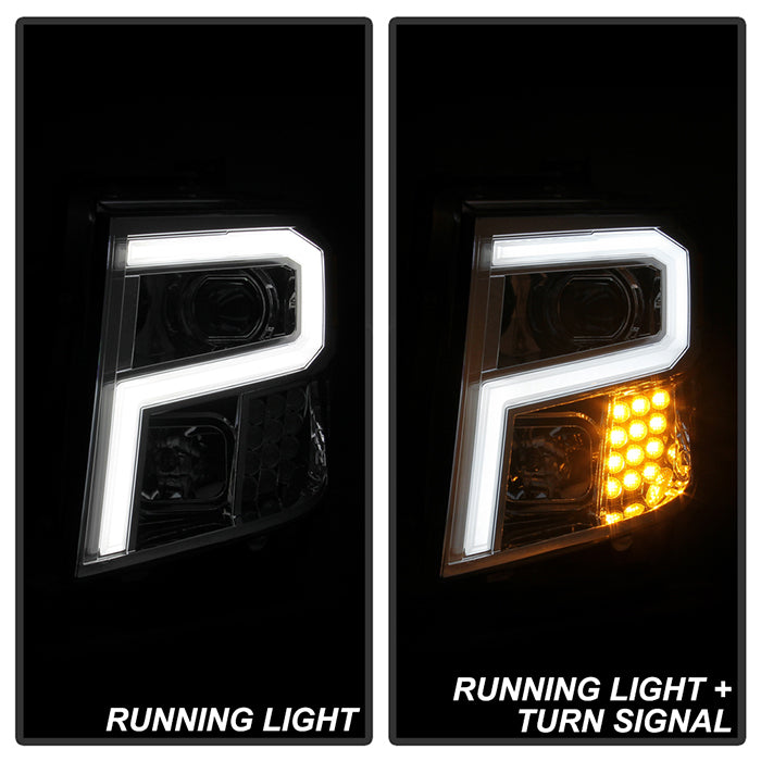 Xtune Nissan Titan (Halogen Only) 06-20 Projector Headlights Chrome PRO-JH-NTI16-LBBRL-C 9049248