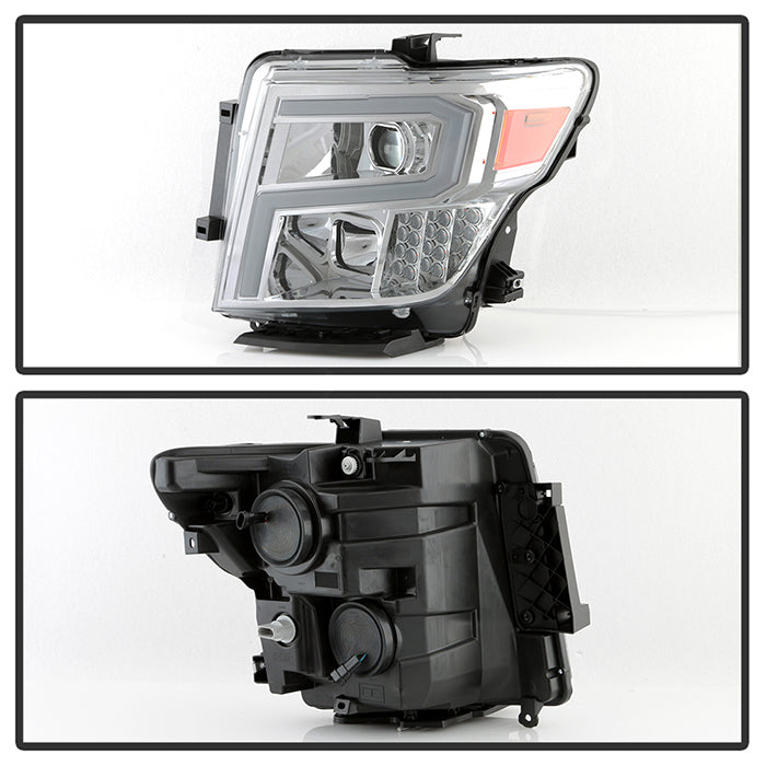 Xtune Nissan Titan (Halogen Only) 06-20 Projector Headlights Chrome PRO-JH-NTI16-LBBRL-C 9049248