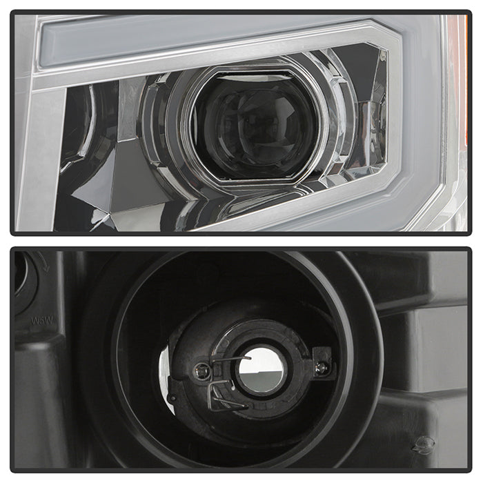 Xtune Nissan Titan (Halogen Only) 06-20 Projector Headlights Chrome PRO-JH-NTI16-LBBRL-C 9049248