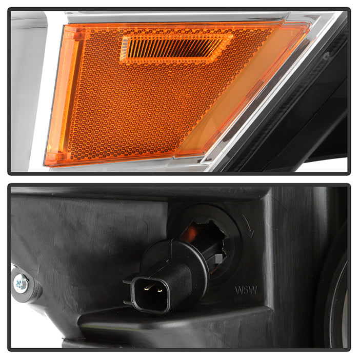 Xtune Nissan Titan (Halogen Only) 06-20 Projector Headlights Chrome PRO-JH-NTI16-LBBRL-C 9049248
