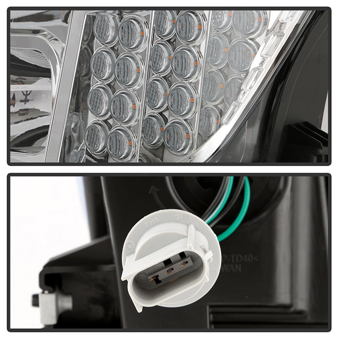 Xtune Nissan Titan (Halogen Only) 06-20 Projector Headlights Chrome PRO-JH-NTI16-LBBRL-C 9049248