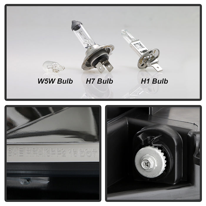Xtune Nissan Titan (Halogen Only) 06-20 Projector Headlights Chrome PRO-JH-NTI16-LBBRL-C 9049248