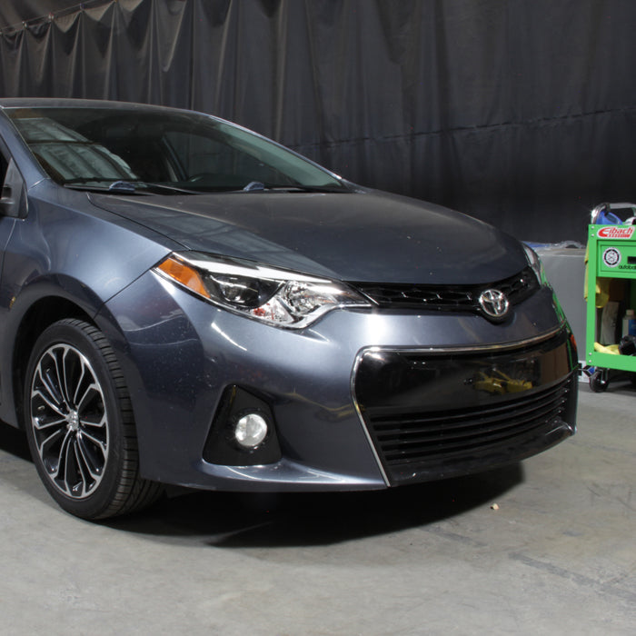 SPYDER xTune 14-16 Toyota Corolla w/LED DRL (OE Style) Headlights - Black w/ Chrome (PRO-JH-TCOL14-LED-BK) 9950605