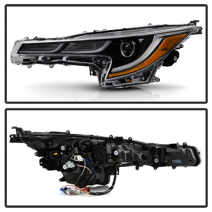 xTune Toyota Corolla 18-20 L LE Japan LED Proj Headlights-SE Style Black PRO-JH-TCOL20LJP-LED-BK 9949319
