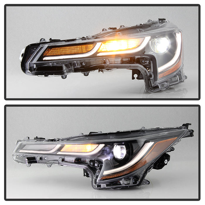xTune Toyota Corolla 18-20 L LE Japan LED Proj Headlights-SE Style Black PRO-JH-TCOL20LJP-LED-BK 9949319