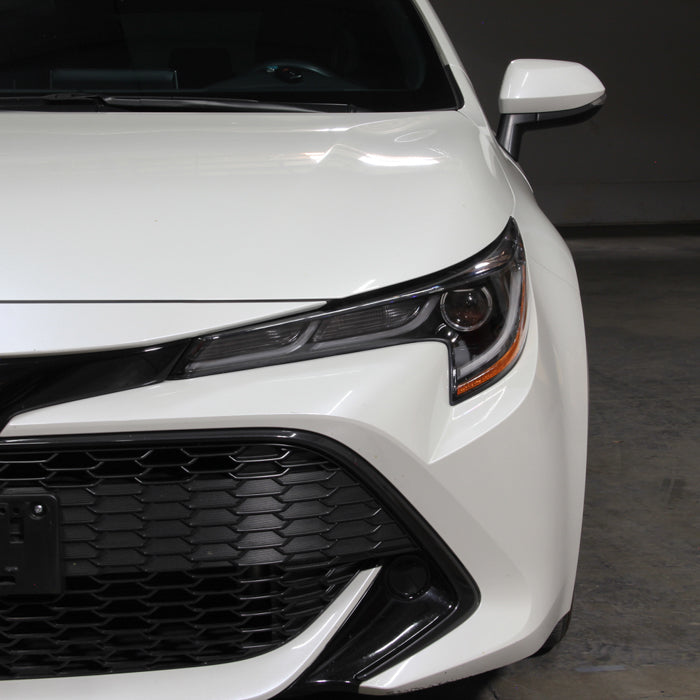 xTune US Built Toyota Corolla 18-20 L LE LED Proj Headlights-SE Style Black PRO-JH-TCOL20LUS-LED-BK 9949326
