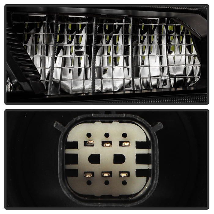 SPYDER Xtune 16-22 Toyota Tacoma Full LED w/DRL Headlight - Black (PRO-JH-TTA20-FLED-AM-BK) 9953354