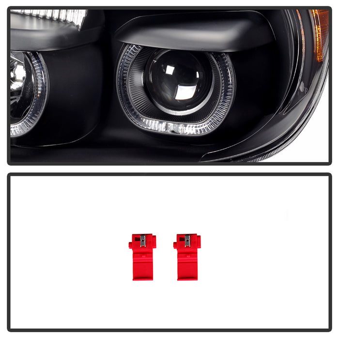 SPYDER Xtune Toyota Tundra 07-13 Projector Headlights Eliminates AFS LED Halo Black PRO-JH-TTUN07-CFB-BK 9032301