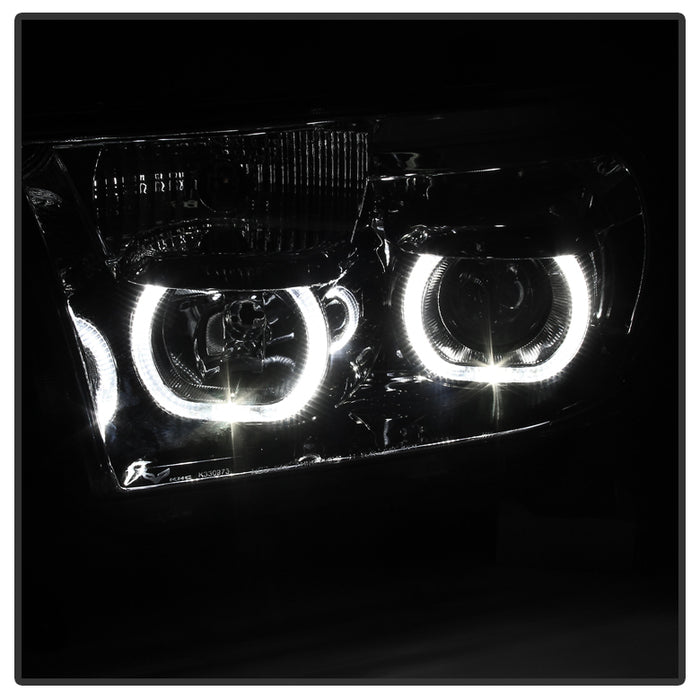SPYDER Xtune Toyota Tundra 07-13 Projector Headlights Eliminates AFS LED Halo Chrome PRO-JH-TTUN07-CFB-C 9032325