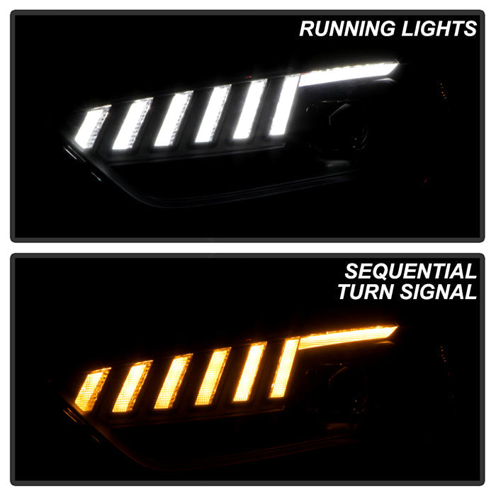 Spyder 13-16 Audi A4/S4 HID Model Only Projector Headlights - Black PRO-YD-AA413HIDSI-BK 5088338