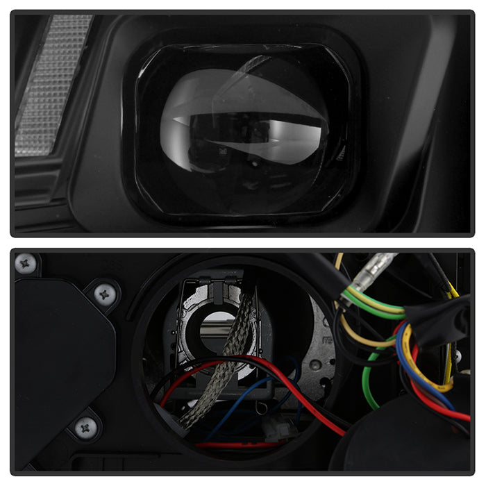 Spyder 13-16 Audi A4/S4 HID Model Only Projector Headlights - Black PRO-YD-AA413HIDSI-BK 5088338