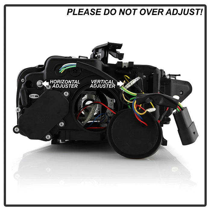 Spyder 13-16 Audi A4/S4 HID Model Only Projector Headlights - Black PRO-YD-AA413HIDSI-BK 5088338