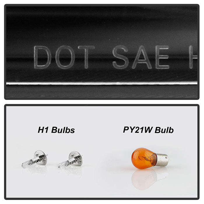 Spyder Audi A6 02-04 Projector Headlights Halogen ModelLight Tube DRL Blk PRO-YD-ADA601-LTDRL-BK 5071873