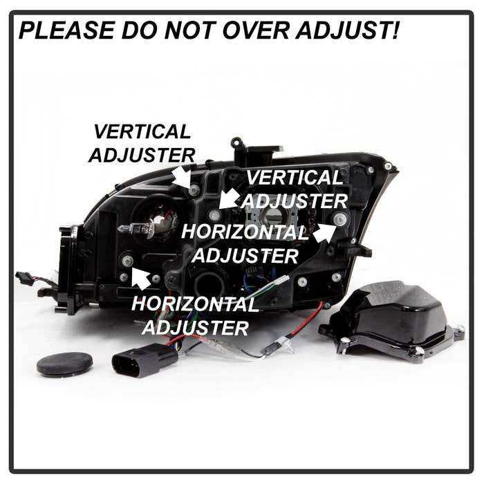 Spyder 08-15 Audi TT HID Xenon Projector Headlights w/Seq Turn Signal - Blk (PRO-YD-ATT08-HID-BK) 5085542