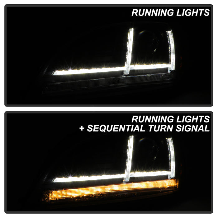 Spyder Audi TT 12-15 AFS Model Only Projector Headlights BK PRO-YD-ATT12HID-AFSSEQ-BK 5087621