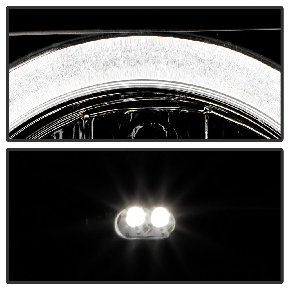 Spyder BMW E38 7-Series 99-01 Projector Headlights 1PC Xenon- LED Halo Blk PRO-YD-BMWE3899-HID-HL-BK 5008862