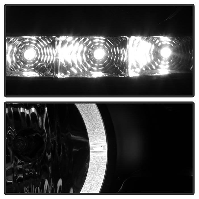 Spyder BMW E46 3-Series 00-03 2DR 1PC Projector Headlights LED Halo LED Blk PRO-YD-BMWE46-2D-HL-BK 5008923