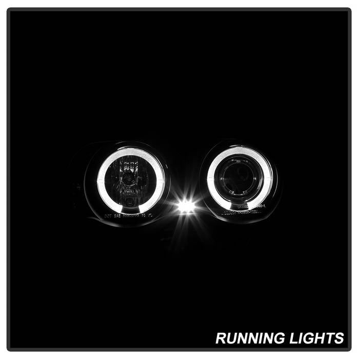 Spyder 99-01 BMW E46 3 Series 4DR Projector Headlights 1PC LED Halo (PRO-YD-BMWE46-4D-HL-AM-BSM) 5084804