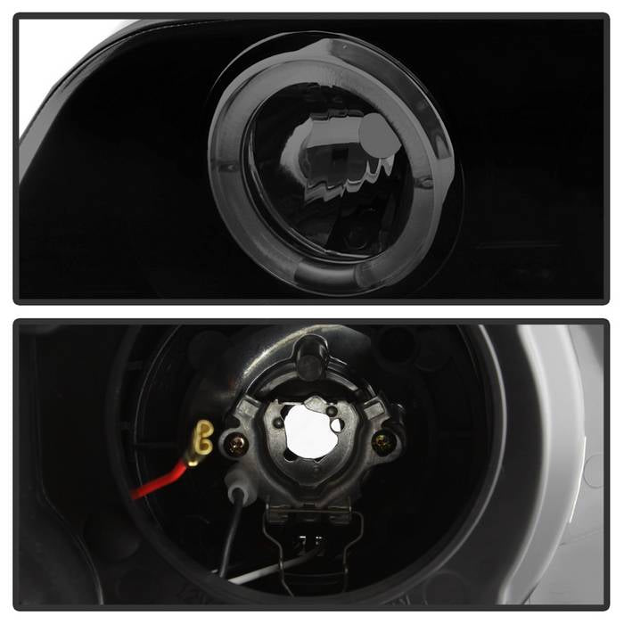 Spyder 99-01 BMW E46 3 Series 4DR Projector Headlights 1PC LED Halo (PRO-YD-BMWE46-4D-HL-AM-BSM) 5084804