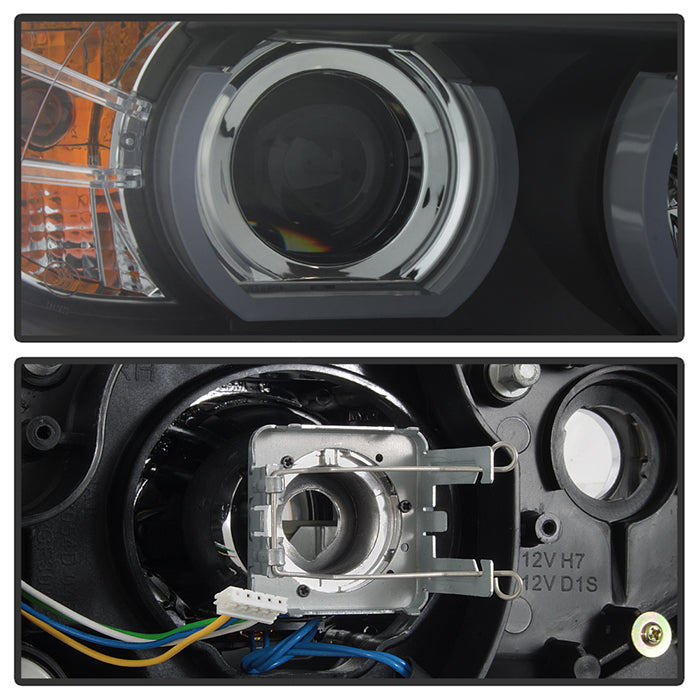 Spyder BMW E90 3-Series 06-08 4DR Headlights - AFS HID Only - Black PRO-YD-BMWE9005V2-AFSHID-BK 5083838