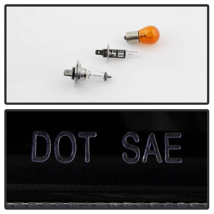 Spyder BMW E90 3-Series 06-08 4DR Headlights - Halogen Model Only - Black PRO-YD-BMWE9005V2-AM-BK 5083432