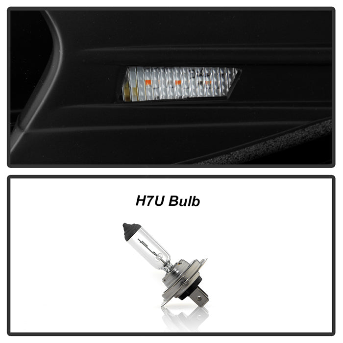Spyder BMW 5 Series F10 11-13 Xenon/HID AFS Projector Headlights - Black PRO-YD-BMWF10HIDAFS-SEQ-BK 5088208