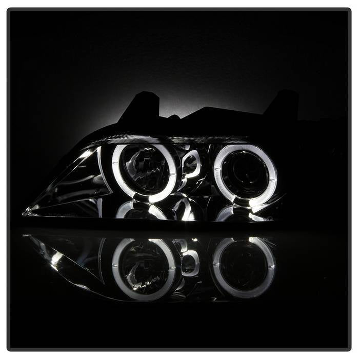Spyder BMW Z3 96-02 Projector Headlights LED Halo Smoke High H1 Low H1 PRO-YD-BMWZ396-HL-SM 5009104