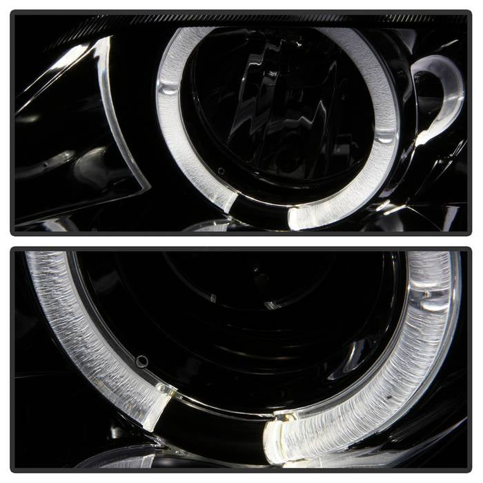 Spyder BMW Z3 96-02 Projector Headlights LED Halo Smoke High H1 Low H1 PRO-YD-BMWZ396-HL-SM 5009104