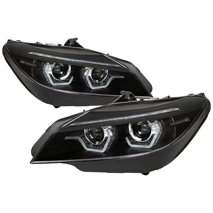 Spyder BMW Z4 09-13 Projector Headlights (Not Comp w Halogen) Black PRO-YD-BMWZ409HID-AFSSEQ-BK 5086884