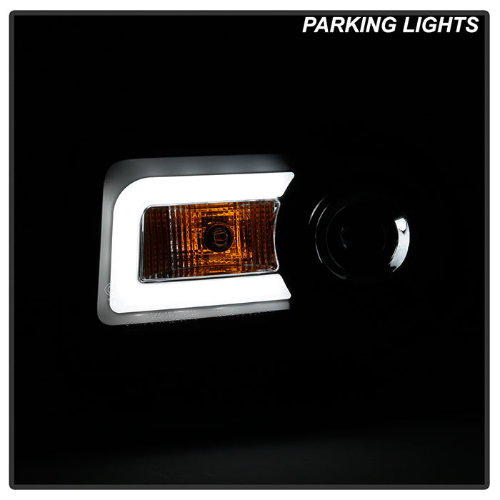 Spyder Chrysler 300C 05-10 Projector Headlights LED DRL Black High/Low H7 PRO-YD-C300C-DRL-BK 5075659