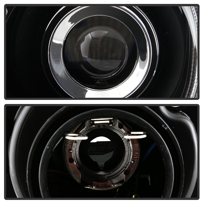 Spyder Chrysler 300C 05-10 Projector Headlights LED DRL Black High/Low H7 PRO-YD-C300C-DRL-BK 5075659