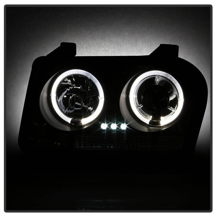 Spyder Chrysler 300 05-08 Projector Headlights LED Halo LED Blk (Not Included) PRO-YD-C305-HL-BK 5009180