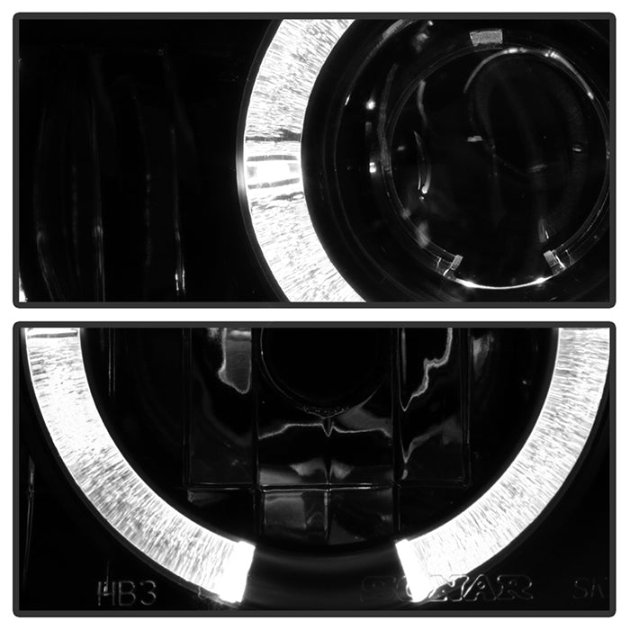 Spyder Chevy Astro 95-05/GMC Safari 95-05 Projector Headlights LED Halo Black PRO-YD-CA95-HL-BK 5009210
