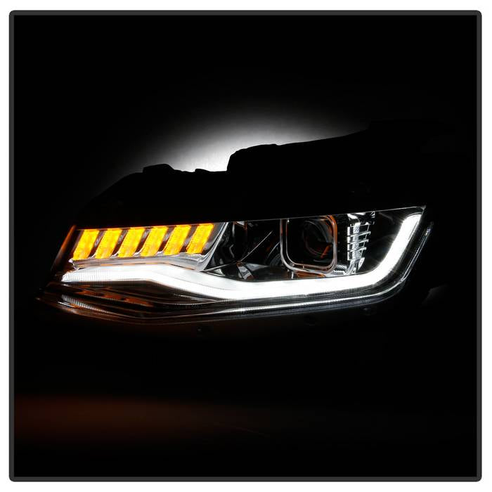 Spyder Chevy Camaro 16-18 Halogen Model Projector Headlights Chrome PRO-YD-CCAM16HALSI-SEQ-C 5087348