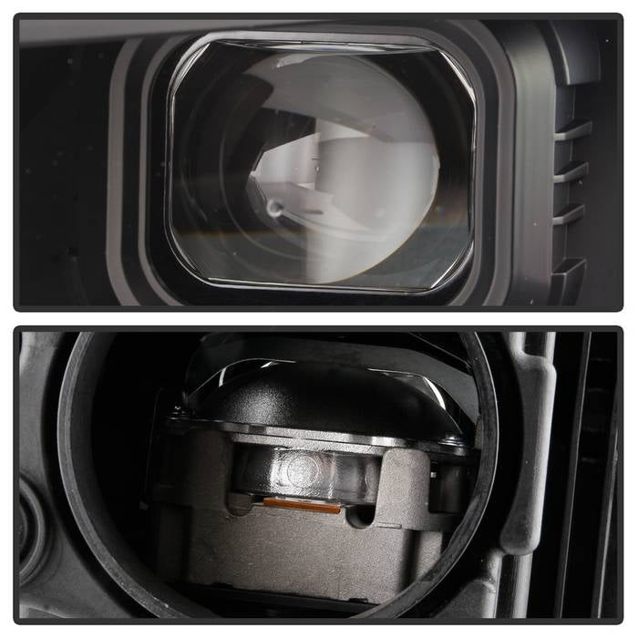 Spyder Chevy Camaro 16-18 HID Model Full LED Headlights Black PRO-YD-CCAM16HIDAP-SEQ-BK 5087355