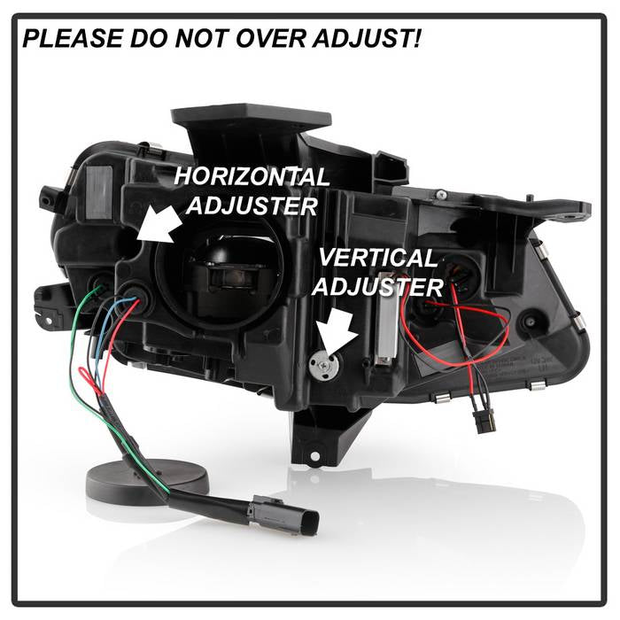 Spyder Chevy Camaro 16-18 HID Model Full LED Headlights Black PRO-YD-CCAM16HIDAP-SEQ-BK 5087355