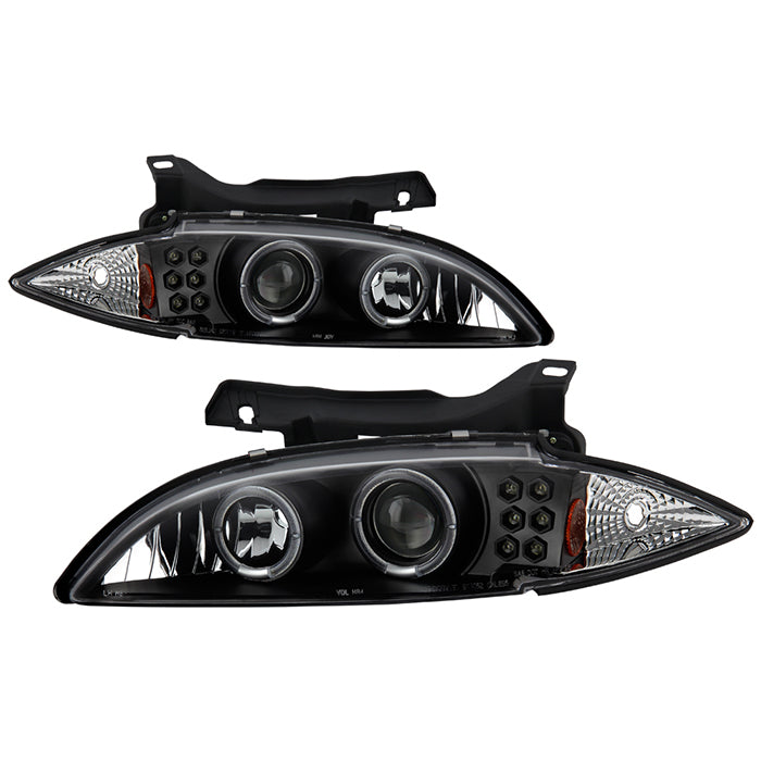Spyder Chevy Cavalier 95-99 Projector Headlights LED Halo replaceanle LEDs Blk PRO-YD-CCAV95-BK 5009265