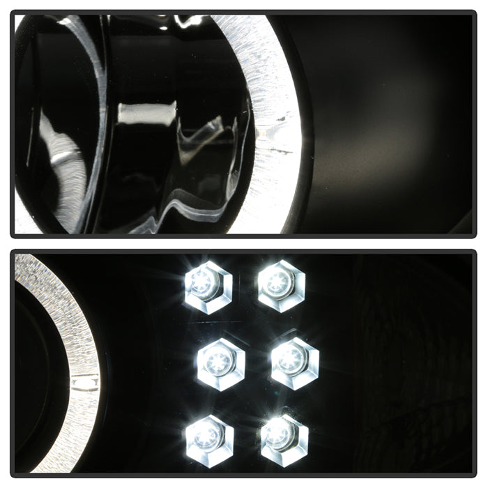 Spyder Chevy Cavalier 95-99 Projector Headlights LED Halo replaceanle LEDs Blk PRO-YD-CCAV95-BK 5009265