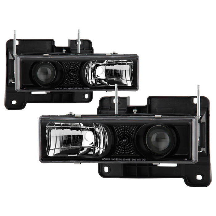 Spyder Chevy C/K Series 1500 88-99Projector Headlights Blk High 9005 (Not Included) PRO-YD-CCK88-BK 5009289