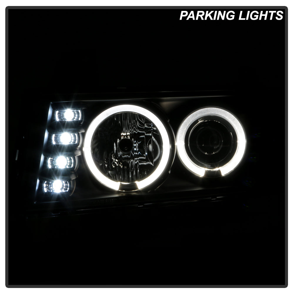 Spyder Chevy Colorado 04-12 Projector Headlights Halogen- LED Halo Blk PRO-YD-CCO04-HL-BK 5074140