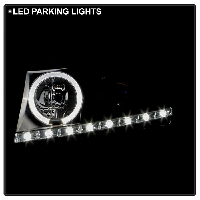 Spyder Chevy Cruze 11-14 Projector Headlights LED Halo -DRL Blk High H1 Low H7 PRO-YD-CCRZ11-DRL-BK 5037916
