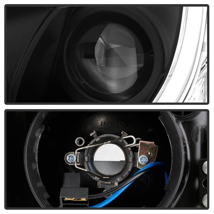 Spyder Chevy Cruze 11-14 Projector Headlights Light Tube DRL Blk PRO-YD-CCRZ11-LTDRL-BK 5074164