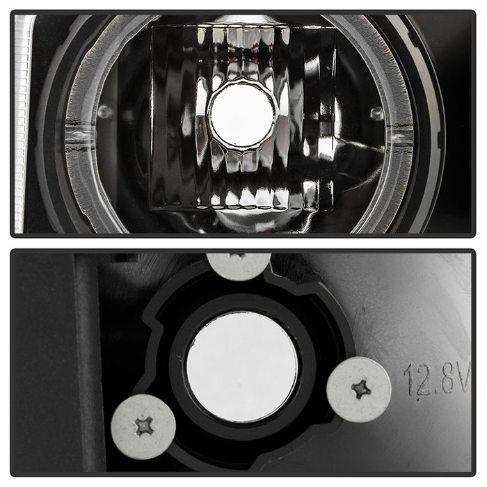 Spyder GMC Sierra 1500/2500/3500 99-06 Projector Headlights LED Halo LED Black PRO-YD-CDE00-HL-BK 5009357