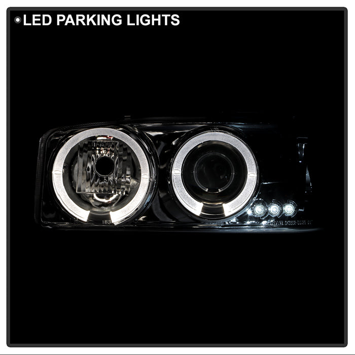 Spyder GMC Sierra 1500/2500/3500 99-06 Projector Headlights LED Halo LED Chrome PRO-YD-CDE00-HL-C 5009364