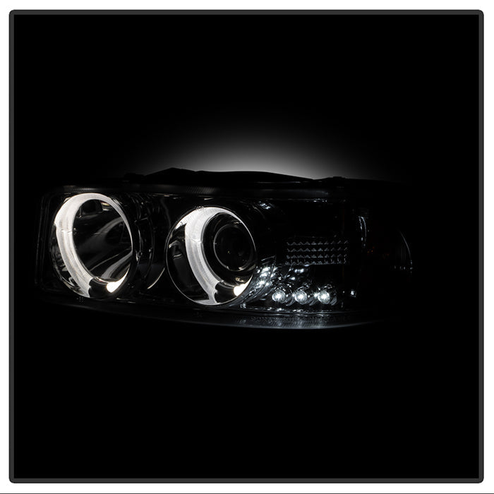 Spyder GMC Sierra 1500/2500/3500 99-06 Projector Headlights LED Halo LED Chrome PRO-YD-CDE00-HL-C 5009364