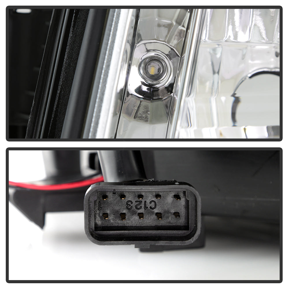 Spyder Cadillac Escalade 02-06 Projector Halogen Model- LED Halo DRL Chrm PRO-YD-CE02-DRL-C 5037930