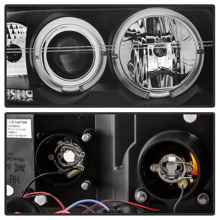 Spyder Chevy Impala 00-05 Projector Headlights LED Halo LED Black High H1 Low H1 PRO-YD-CHIP00-HL-BK 5009401