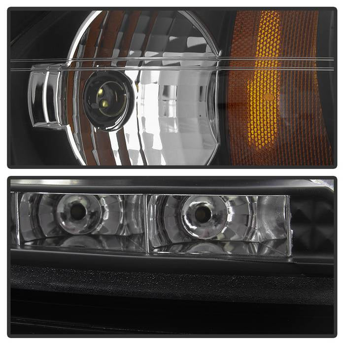 Spyder Chevy Impala 00-05 Projector Headlights LED Halo LED Black High H1 Low H1 PRO-YD-CHIP00-HL-BK 5009401
