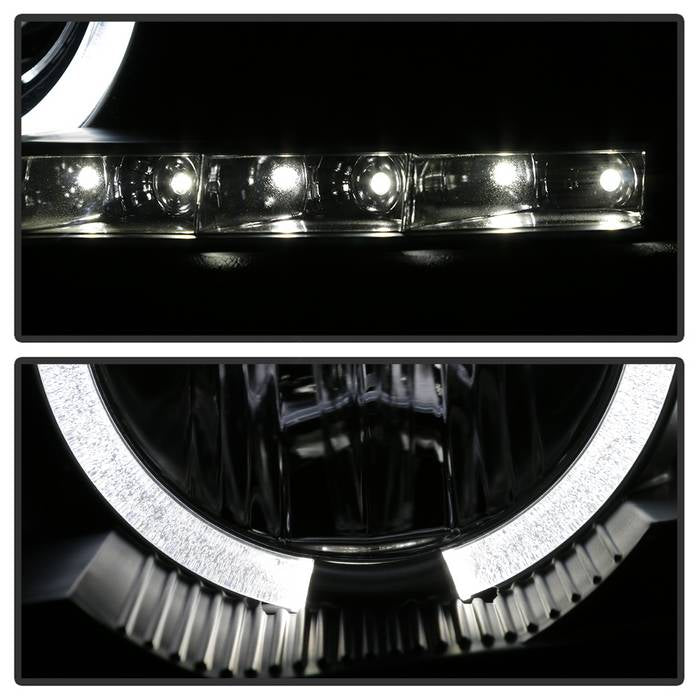Spyder Chevy Impala 00-05 Projector Headlights LED Halo LED Black High H1 Low H1 PRO-YD-CHIP00-HL-BK 5009401