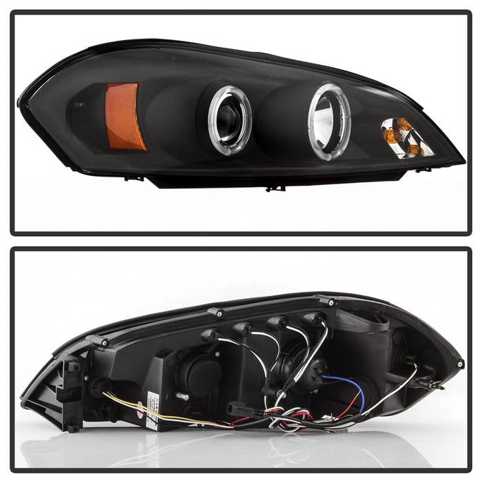 Spyder Chevy Impala 06-13 Projector Headlights LED Halo LED Blk PRO-YD-CHIP06-HL-BK 5031716